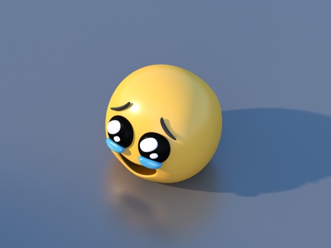  表情包 表情 笑脸3d模型 