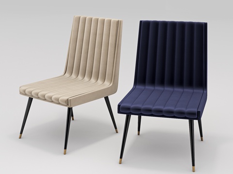  现代休闲椅3d模型 