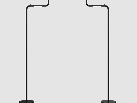  现代简约落地灯 落地灯 简约落地灯 灯 餐厅落地灯 客厅落地3d模型 