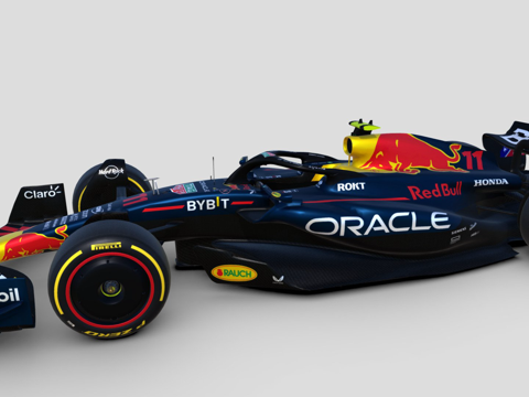  F1 2023红牛车队RB193d模型 