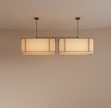  现代餐厅吊灯 长条吊灯 吧台吊灯 复古吊灯 艺术吊灯3d模型3d模型 