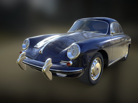  保时捷3563d模型 