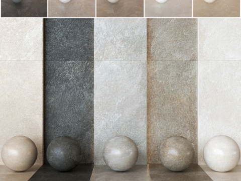  现代墙面3d模型 