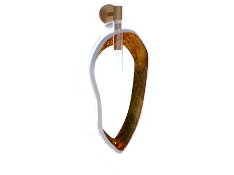  壁灯 装饰壁灯 金属壁灯 水晶壁灯su模型 