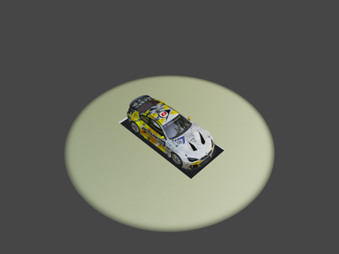  宝马M6 GT3 二零一八3d模型 