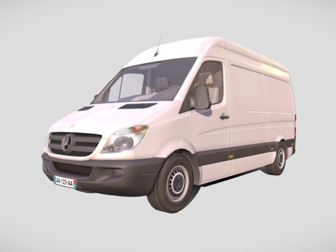  梅赛德斯奔驰Sprinter 20063d模型 