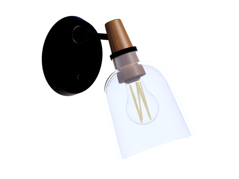 壁灯 装饰壁灯 金属壁灯 玻璃壁灯su模型