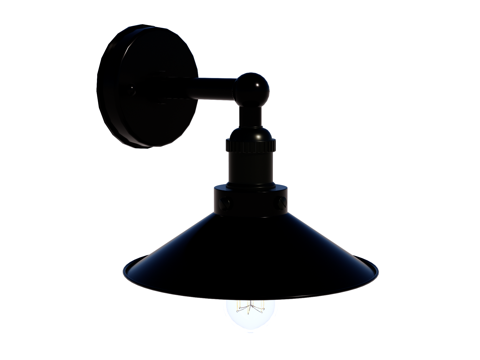 壁灯 装饰壁灯 金属壁灯 户外壁灯su模型