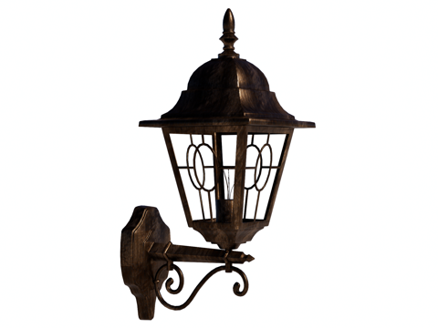 壁灯 装饰壁灯 金属壁灯 户外壁灯su模型