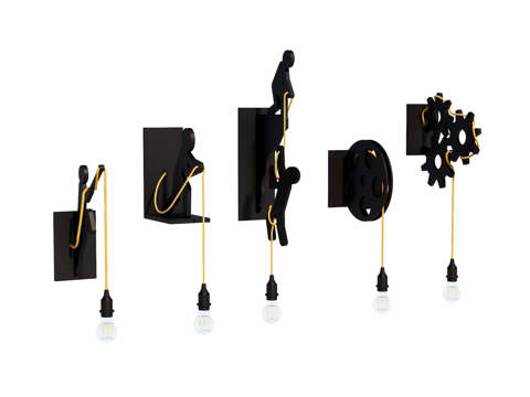 壁灯 装饰壁灯su模型