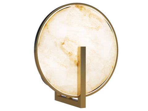 壁灯 装饰壁灯 金属壁灯 大理石壁灯su模型