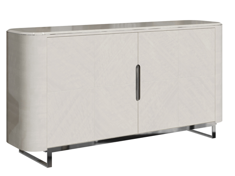  现代简约边柜 边柜 简约边柜 餐厅边柜 装饰边柜3d模型 