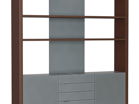  装饰柜架3d模型 