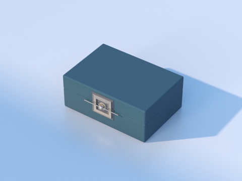  收纳盒 收纳箱3d模型 