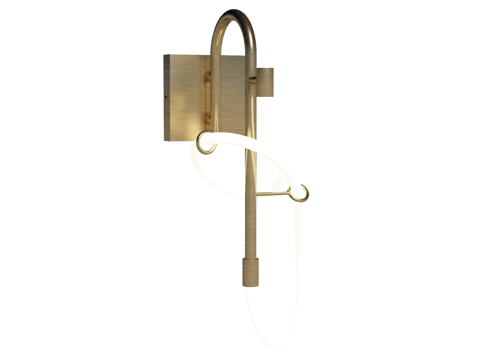  壁灯 装饰壁灯 金属壁灯su模型 