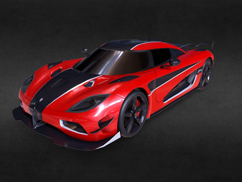  科尼赛克Agera RS3d模型 