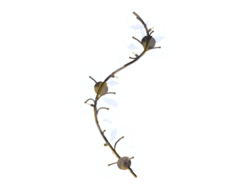 壁灯 装饰壁灯 金属壁灯 玻璃壁灯su模型