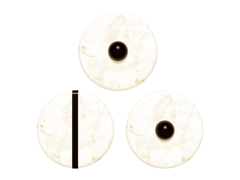 壁灯 装饰壁灯 大理石壁灯su模型