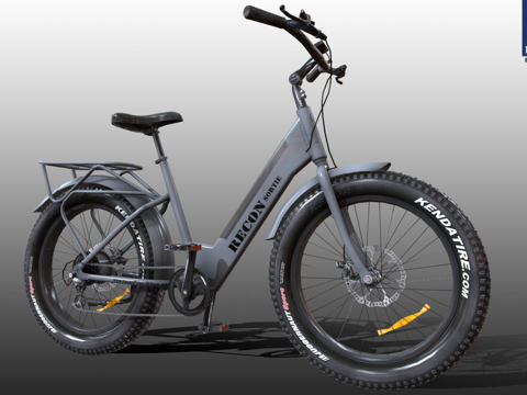  侦察出击电动自行车3d模型 