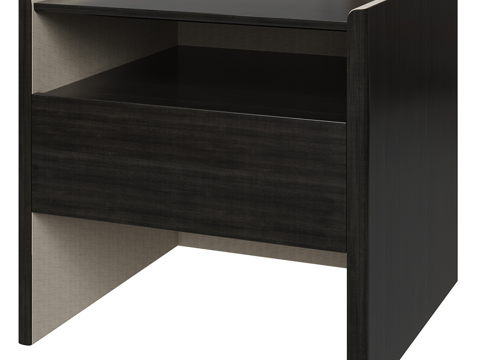  现代简约床头柜 床头柜 简约床头柜 矮柜 装饰柜3d模型 