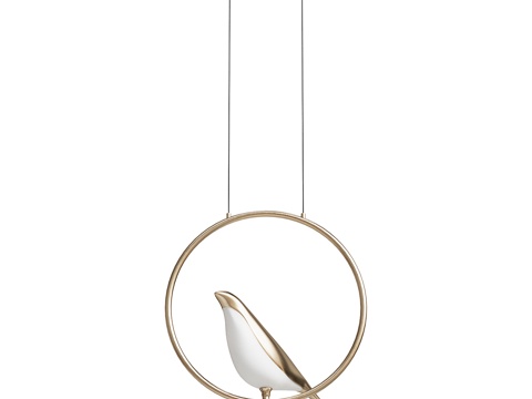  现代简约轻奢吊灯 吊灯 简约吊灯 餐厅吊灯 灯3d模型 