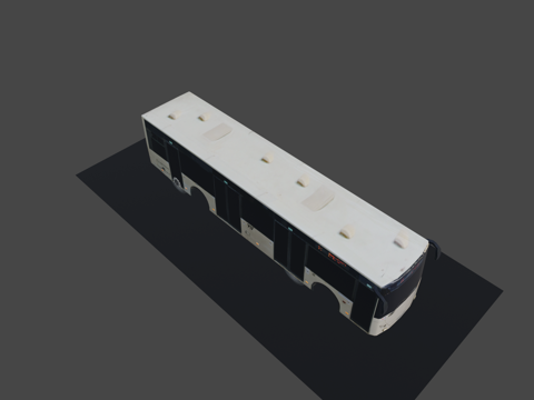  城市巴士  绑定  РоАЗ52363d模型 