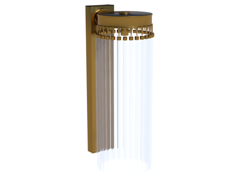 壁灯 装饰壁灯 金属壁灯 玻璃壁灯su模型