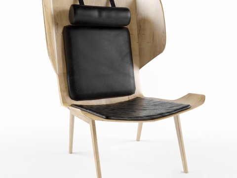  现代休闲椅 单椅3d模型 