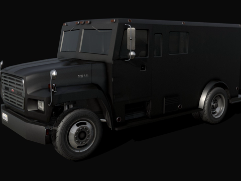  MD 84 装甲  低多边形3d模型 