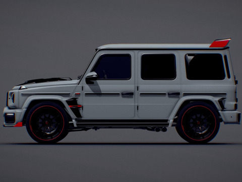  巴博斯 G900 火箭版3d模型 