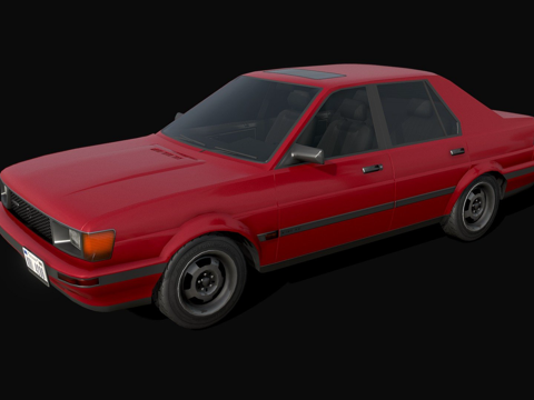  雾 86  低多边形3d模型 