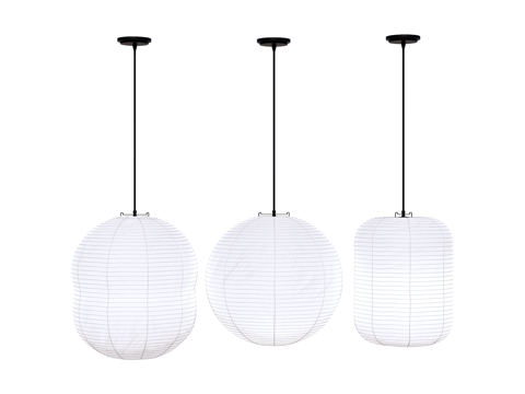 吊灯 灯笼su模型