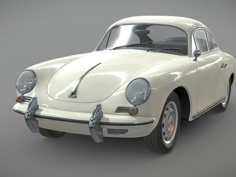  保时捷356C3d模型 