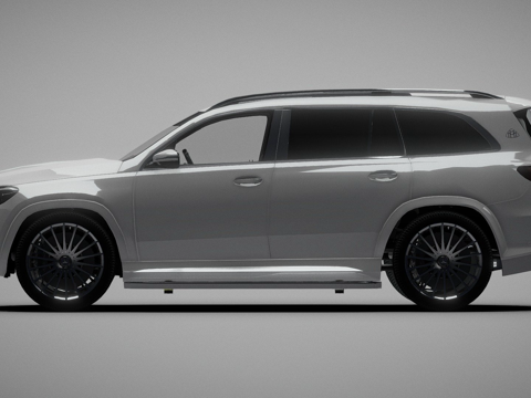  梅赛德斯奔驰迈巴赫GLS 6003d模型 