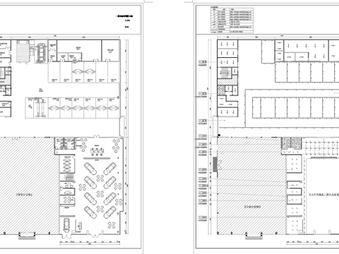 汽车4S店专卖店 最新全套施工图设计cad施工图