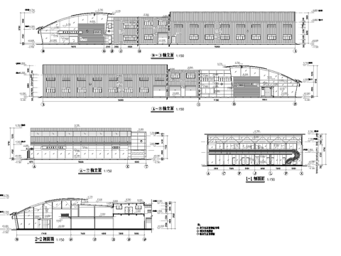 奥迪汽车4S店专卖店 最新全套施工图设计cad施工图cad施工图
