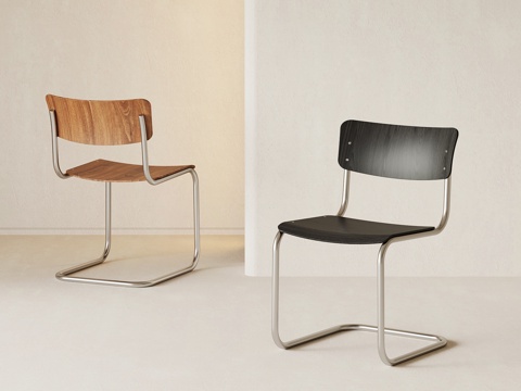  现代餐椅 书桌椅 单椅 椅子3d模型 