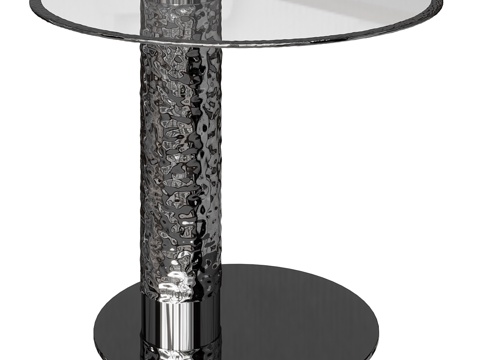  边几角几3d模型 