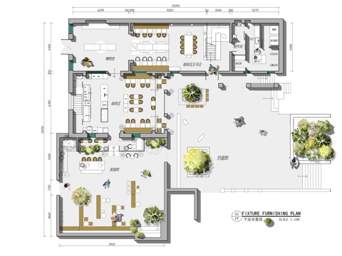 奈雪茶院喜茶KUMOKUMOcad施工图