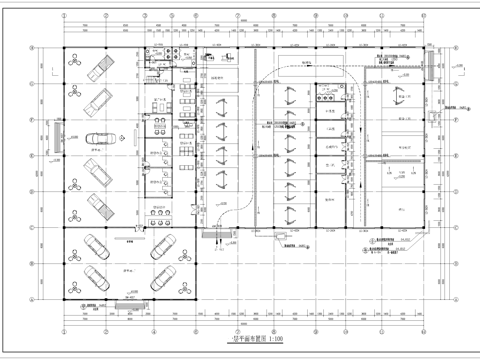 长城汽车4S店专卖店 最新全套施工图设计cad施工图