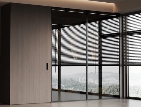  现代意式衣柜 成品衣柜3d模型 