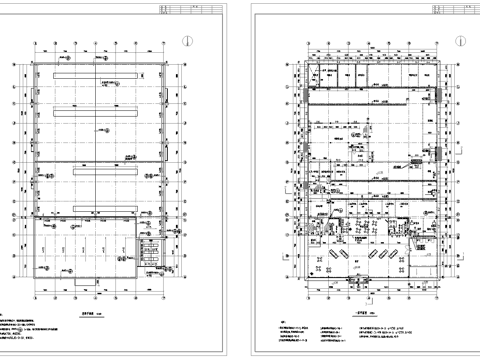 丰田汽车4S专卖店 最新全套施工图设计cad施工图