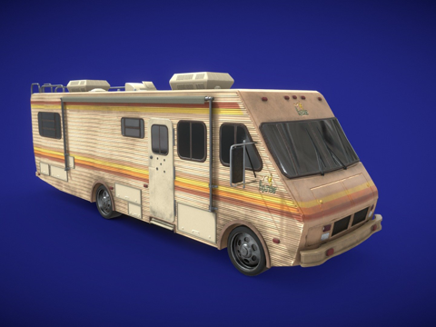  绝命毒师房车1986弗利特伍德邦德3d模型 