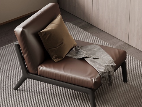 现代休闲椅su模型