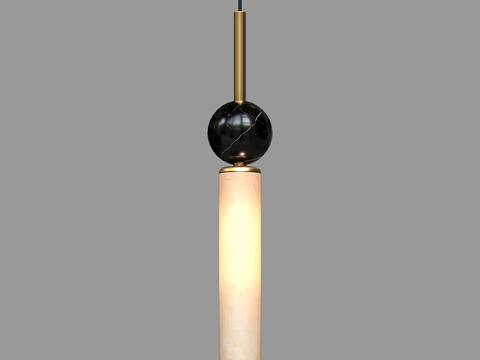  现代简约轻奢吊灯 吊灯 简约吊灯 餐厅吊灯 灯 玻璃吊灯3d模型 