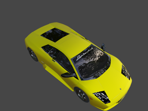  兰博基尼蝙蝠20013d模型 