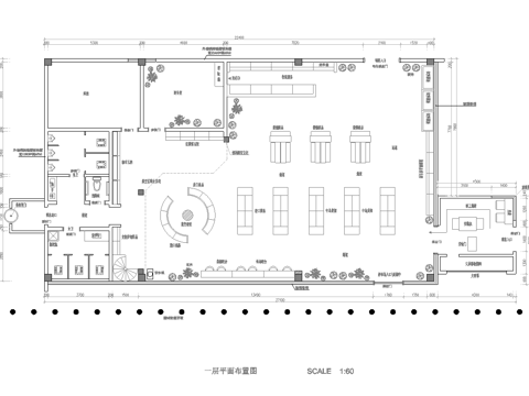 便利店 超市 最新全套施工图设计cad施工图
