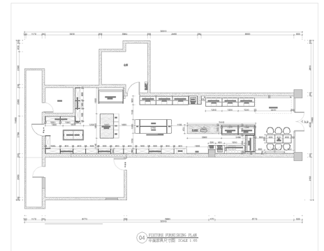 生鲜连锁超市 便利店 零食店 最新全套施工图设计cad施工图