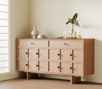 中古玄关柜 边柜 斗柜su模型