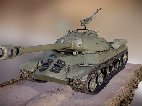  坦克IS33d模型 